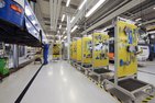 Workshop trolleys by Treston