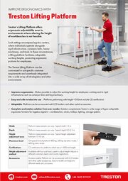 Lifting Platform leaflet cover