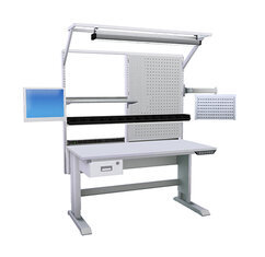 Pre-configurated ESD workbench ergonomic concept Pre-configurated ESD workbench ergonomic concept