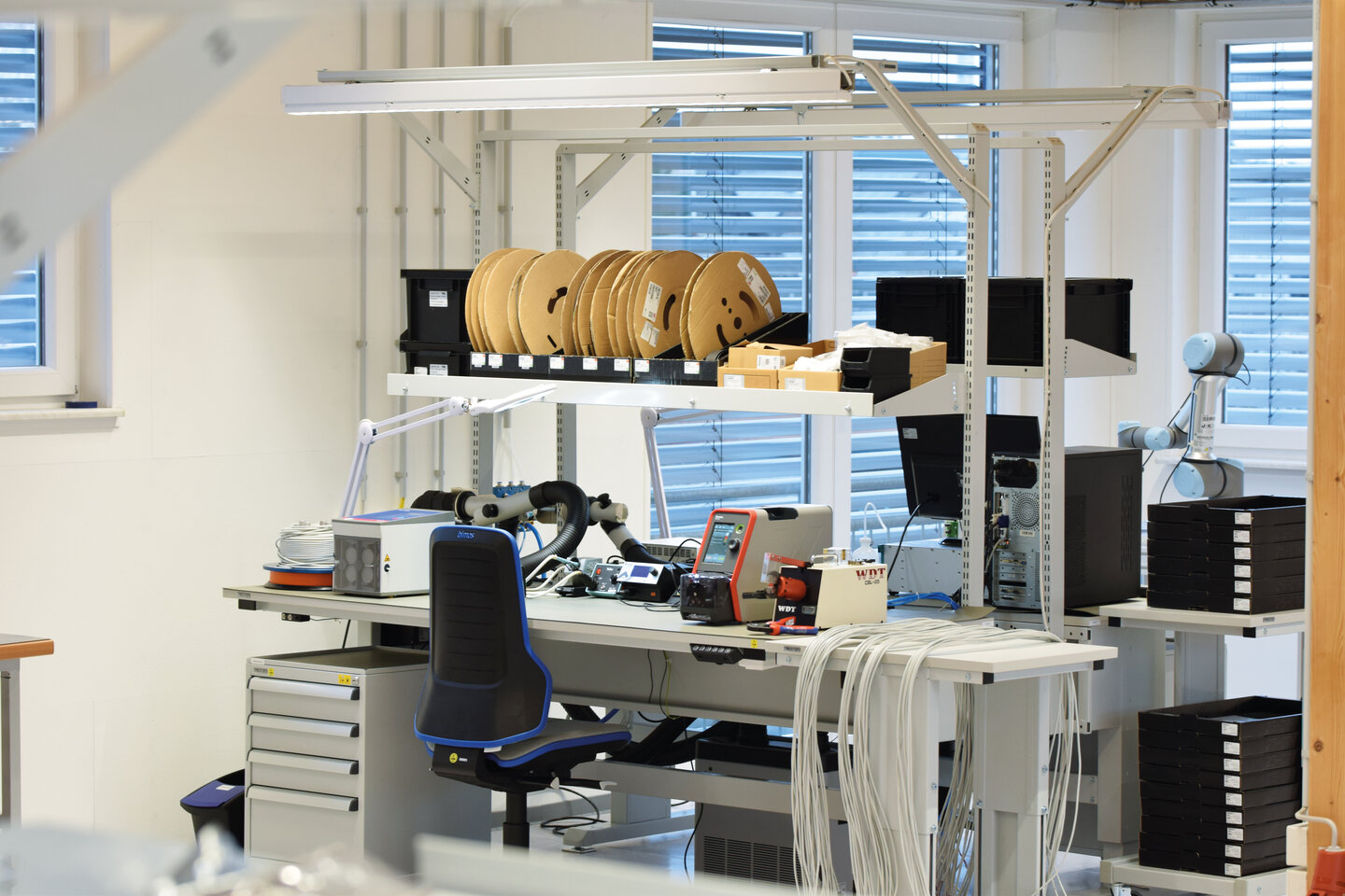 ESD-Arbeitsplatz bei Kraus Hardware