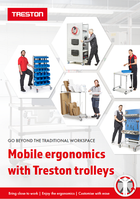 Mobile ergonomics with Treston trolleys brochure