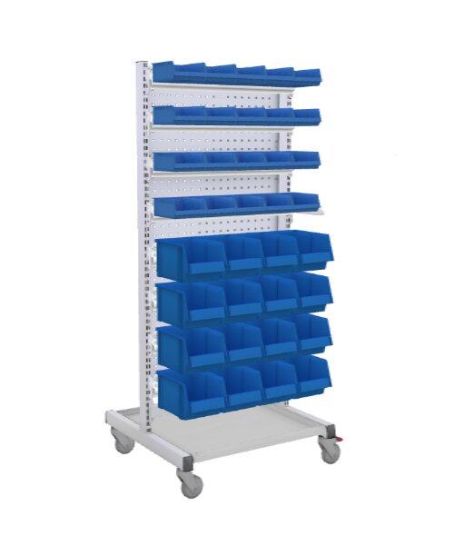 treston stacking bin trolley connfiguration