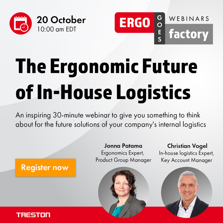 Ergo goes factory inhouse logistics