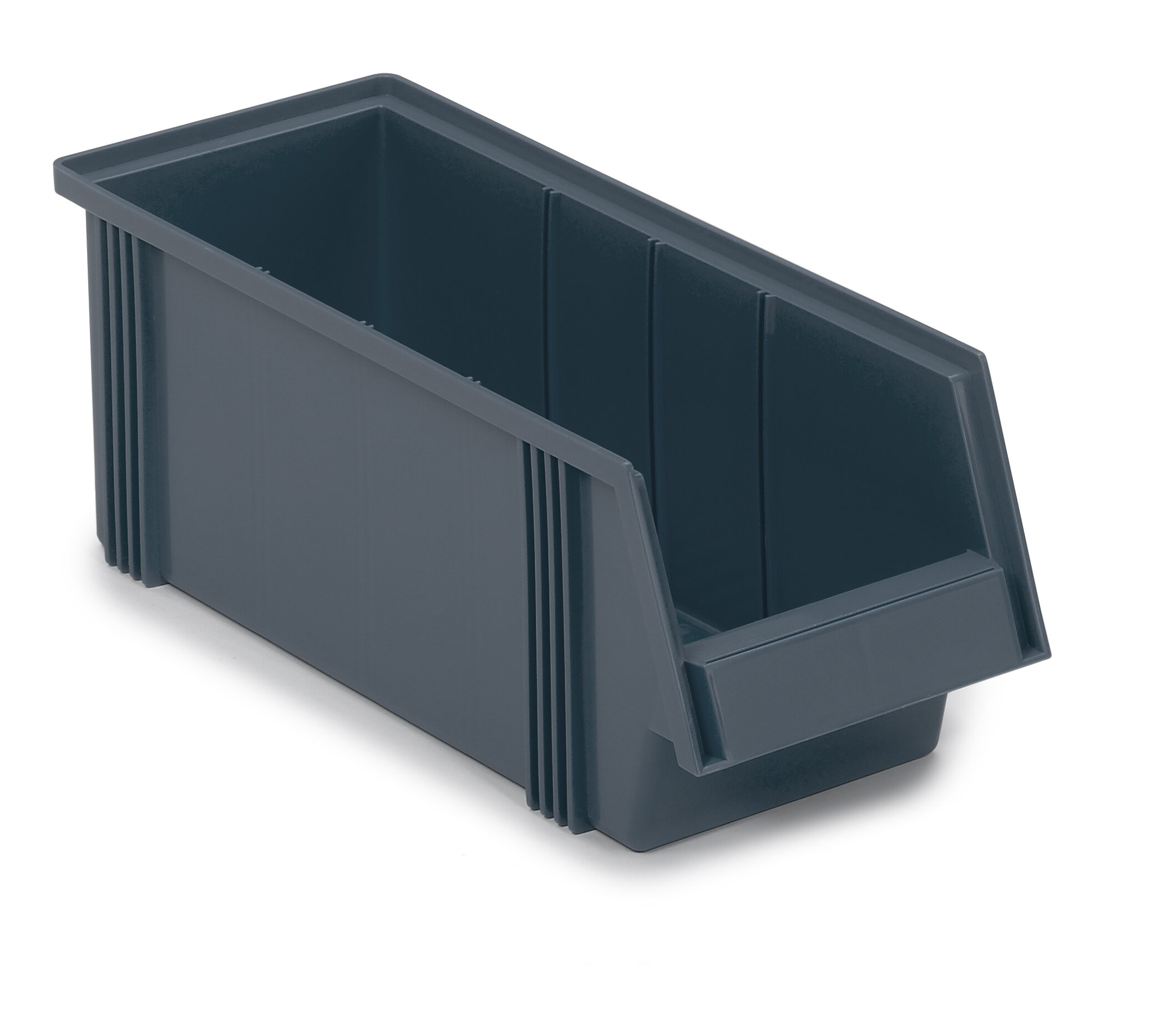 Stacking bin 186x500x182 Grey Treston