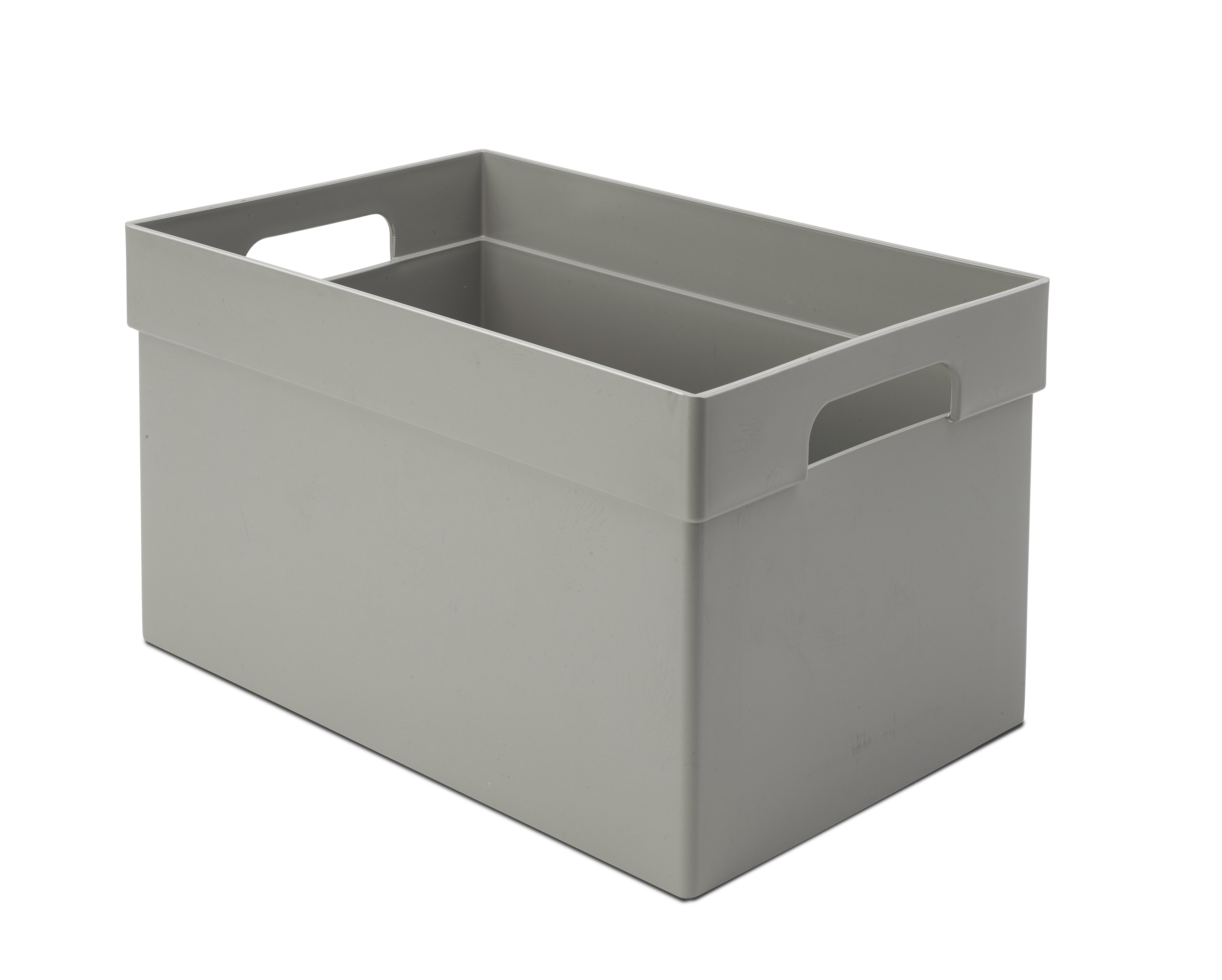 Storage bin 323x508x280, grey | Treston