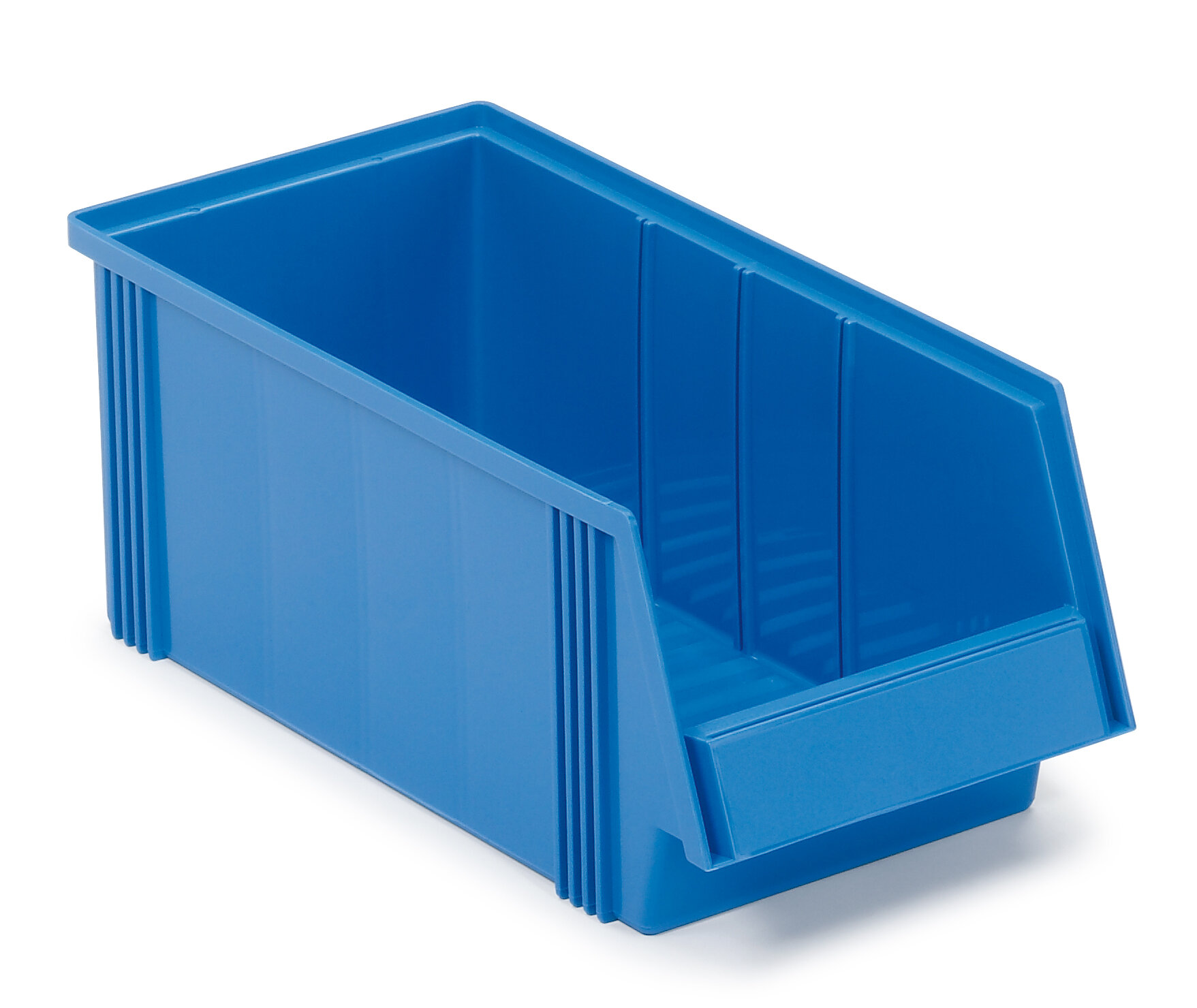 Stacking bin 186x400x182 Blue Treston